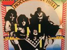 Kiss ?– Hotter Than Hell- LP  REISSUE ITALY,  NO JAPANESE NAMES ON COVER