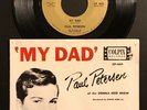 Paul Petersen: My Dad/Little Boy Sad 45+RARE PICTURE SLEEVE 1962 Colpix Teen