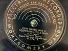 Mont Ward 4741 Carter Family JOHN HARDY  78rpm Country E 1928-29