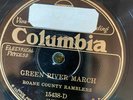 Columbia 15438 Roane County Ramblers GREEN RIVER MARCH 1928  78rpm Country E+