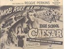 REGGIE PERKINS 45 & PIC SLEEVE on RAY NOTE  - HIGH SCHOOL CAESAR PS