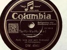ANDY IONA & HIS ORCH - ’TA-HU-WA-HU-WA ’ GERMAN COLUMBIA - ELECTRIC GUITARS