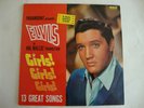 Elvis Presley LP Girls  Girls  Girls  (Green label) (RCA INTS-5107, UK)