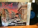 RIOT: THUNDERSTEEL, CBS Records, promo, 1st, OOP Classic Metal LP