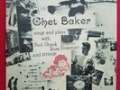 VINTAGE 1955 NM CHET BAKER SINGS BUD SHANK, FREEMAN  PACIFIC JAZZ RECORDS 1202