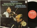 Philips 9500 263 Grumiaux, Arrau, Beethoven violin sonatas #2 & #4