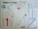 KUKL HOLIDAYS IN EUROPE CRASS CAT NO 4 BJORK SUGARCUBES POST PUNK NEW WAVE INNER