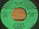 The Voices Of Nashville -I'm So Glad- Gospel Deep Soul R&B 45 on HSE - Hear