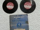 WILCOX-GAY RECORDIO RECORDS-folder/holder with 2 7'' blanks