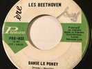 GARAGE PUNK R&B Les Beethoven DANSE LE PONEY Premiere 45 rare French Canadian
