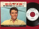 ELVIS PRESLEY   BIG BOSS MAN (1967) RARE PROMO 45 PS WLP RCA VICTOR 47-9600 EX