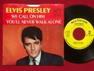 ELVIS PRESLEY   WE CALL ON HIM (1968) RARE PROMO 45 PS   RCA VICTOR 47-9600