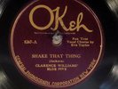 78 RPM -- Clarence Williams Blue Five, Okeh 8267, EE-/E- Jazz