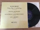 DAVID OISTRAKH.  SCHUBERT TRIO NO. 1 IN B FLAT. LP RECORD CLASSICAL. COLUMBIA