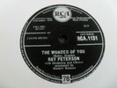 RAY PETERSON: THE WONDER OF YOU 1959 RCA 78RPM EX+++ VERY RARE & HARD TO FIND