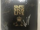 SIMPLE MINDS-Live in the City of Light. Vinyl, MINT. Signed/Autographed.