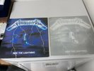 Metallica ? Ride The Lightning 2 different KOREA LP versions rare KOREAN metal