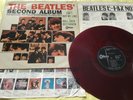 The Beatles Second Album Japan Red Vinyl LP 40