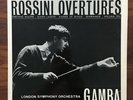 ROSSINI OVERTURES Pierino Gamba LSO DECCA WIDE BAND SXL.2266 ED2 VINYL LP EX