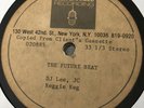 DJ Lee JC Reggie Reg The Future Beat 12” Acetate Rap Electro Hip Hop Unreleased