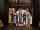 Cryptic Slaughter Convicted Vinyl LP Record  thrash metal hardcore grindcore