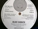 Black Sabbath LP Same German Vertigo Swirl 1st press Philips Credit & LAMINATED$