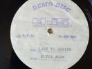 Elton John Last To Arrive  Acetate