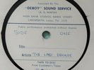 THE  LAST  DECADE    TWO SIDED ACETATE ON   DEROY SOUND DERVICE