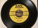 KAC-TIES Doo Wop 45rpm “Happy Birthday b/w Girl In My Heart” KAPE 515631/2 VG++
