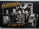 THE RADIATORS - ORIGINAL POSTER - T.V. Tube Heart - 76 cm + 50 cm