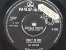 The Beatles UK Factory Sample Ticket To Ride Yes It Is Parlophone R 5265 1965