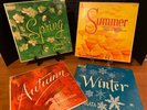 RARE Complete Disney Camarata Seasons LPs SPRING SUMMER AUTUMN WINTER VG to EX