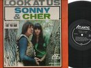 LP SONNY & CHER LOOK AT US MADE IN ITALY MONO 1965 ATLANTIC LPA 33-177 1° PRESS