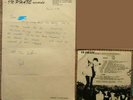 IN PHAZE rare 1983 catalogue +ltr PORTION CONTROL LEGENDARY PINK DOTS SYNTH PUNK