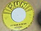 Prisonaires -Just Walkin' In The Rain b/w Baby Please-Sun#186-(Doo Wop) 7