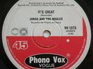 RARE JONAH AND THE WHALES *IT'S GREAT*GARAGE ROCK 1966 OZ PHONO-VOX 7