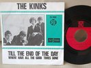 THE KINKS till the end of the day HOLLAND 45 SINGLE PS GARAGE PSYCH FREAKBEAT