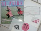 Au Pairs ‎– Playing With A Different Sex LP HUMAN 1 w. iron on transfer & sheet