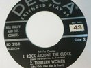 1954 Bill Haley And His Comets Rock Around The Clock EP VG++ 45 RPM Record