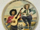 KENNY ROBERTS AND THE DOWN HOMERS PICTURE DISC RECORD 78, Vogue r736, Out West