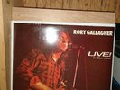 Rory Gallagher Live In Europe Autographed LP UK Pressing DON'T PAY TIL INVOICED