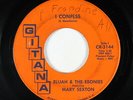 Deep Soul 45 - Elijah & the Ebonies ft. Mary Sexton - I Confess - Gitana - rare