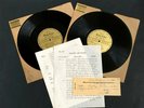Rudy Vallee 1938 Hotel Astor Roof Radio Transcription Discs & Script Sammy Cahn