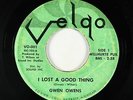 Northern Soul 45 - Gwen Owens - I Lost A Good Thing - Velgo - mp3