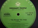 Ordinary People - The Message,  Original Press 12