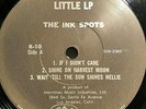 Promo   THE INK SPOTS Merrimac's Little 7