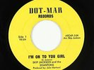 Northern/Crossover Soul 45 - Skip Jackson - I'm On To You Girl - Dot-Mar - mp3
