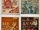 4 Jim Flora LP's Sauter-Finegan, Haydn, Newport Jazz, Eulenspiegel ART
