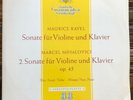 MAX ROSTAL / MONIQUE HAAS- Sonate für Violine und Klavier- DGG-LPM 18520