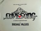 LOVESONG (1976 MICHAEL VALENTI) MINT ORIGINAL CAST LP MELANIE CHARTOFF, SIGRID H